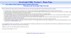 Desktop Screenshot of jsutility.pjoneil.net